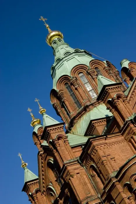 Framed Print : Europe, Finland, Helsinki. Uspenski Cathedral, an Eastern Orthodox cathedral overlooking the city Framed Print : Europe, Finland, Helsinki. Uspenski Cathedral, an Eastern Orthodox cathedral overlooking the city