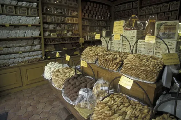 Framed Print : Europe, France, Aix En Provence. Confectionery shop Framed Print : Europe, France, Aix En Provence. Confectionery shop
