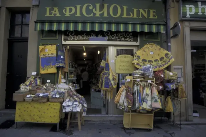 Framed Print : Europe, France, Aix En Provence. Local giftshop Framed Print : Europe, France, Aix En Provence. Local giftshop