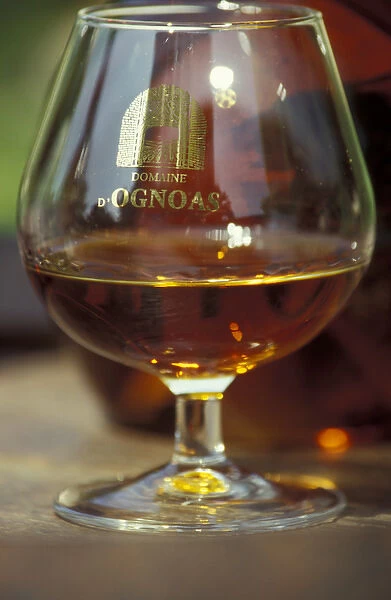 Europe, France, Aquitania, Armagnac. Armagnac is made from white grapes grown in