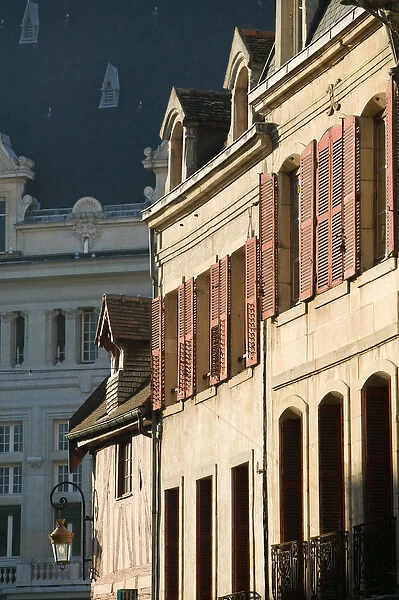 Europe, France, Burgundy, Cote D Or, DIJON: rue Musette - Buildings