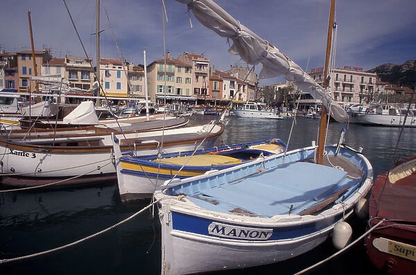 Europe, France, Cassis, harbor
