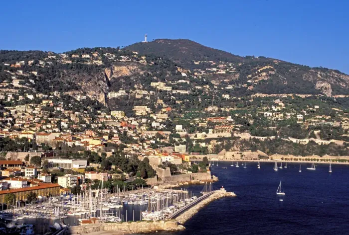 Framed Print : Europe, France, Cote D Azur, Villefranche