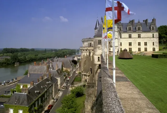 Framed Print : Europe, France, Loire Valley, Amboise. Chateau Amboise