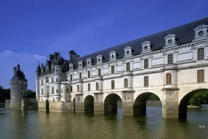 Framed Print : Europe, France, Loire Valley, Chenonceaux. Chateau de Chenonceaux