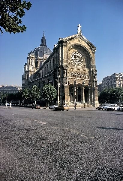 Europe, France, Paris. Many feel that St. Augustin is the greatest 19th-century church in Paris