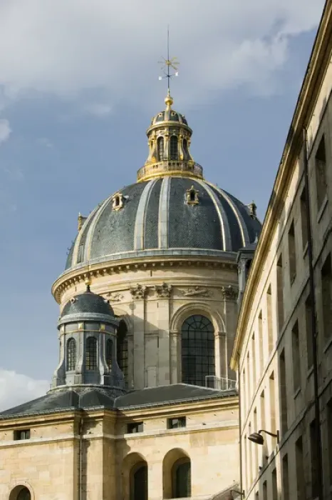 Framed Print : Europe, France, Paris, Left Bank: Dome of the Institut de France (rue Mazarine) Framed Print : Europe, France, Paris, Left Bank: Dome of the Institut de France (rue Mazarine)