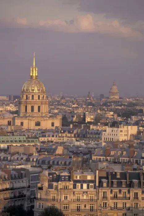Framed Print : Europe, France, Paris Les Invalides and Pantheon Framed Print : Europe, France, Paris Les Invalides and Pantheon