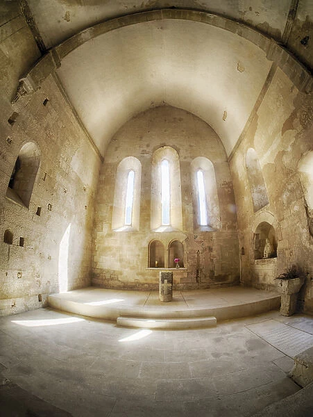Europe; France; Provence; Chapel of the small abbaye of Saint Hilaire