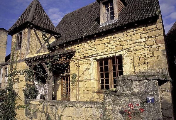 Europe, France, Sarlat-la-Caneda. Dordogne house