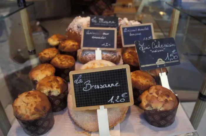 Framed Print : Europe, France, Sete, bakery window Framed Print : Europe, France, Sete, bakery window