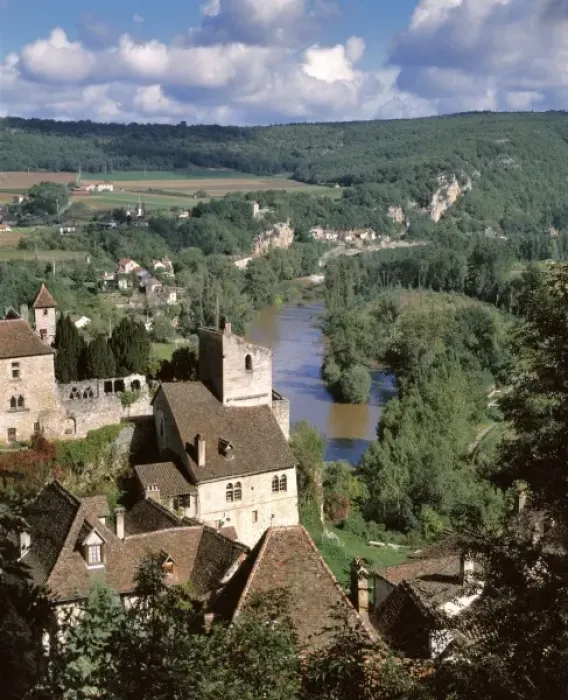 Framed Print : Europe, France, St. Cirq Lapopie. The village of St. Cirq lapopie looks down upon the Lot River Framed Print : Europe, France, St. Cirq Lapopie. The village of St. Cirq lapopie looks down upon the Lot River