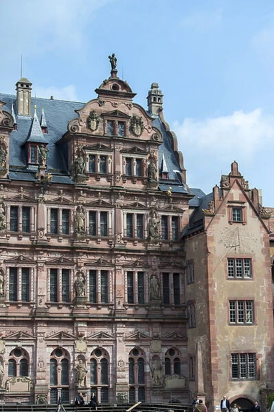 Europe, Germany, Baden-Wurttemberg, Heidelberg, Heidelberg Castle