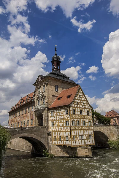 Europe, Germany, Bamberg, Altes Rathaus, the old town hall
