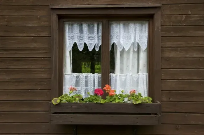 Framed Print : Europe, Germany, Bavaria, Straubing, cottage window detail