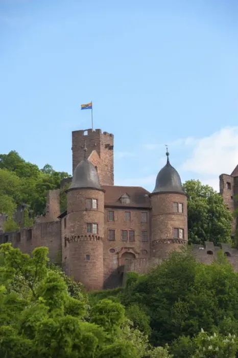 Framed Print : Europe, Germany, Bayern, Bavaria, Wertheim, castle Framed Print : Europe, Germany, Bayern, Bavaria, Wertheim, castle