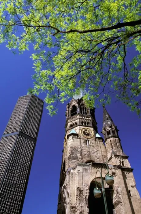 Framed Print : Europe, Germany, Berlin. Kaiser Wilhelm Memorial Church Framed Print : Europe, Germany, Berlin. Kaiser Wilhelm Memorial Church