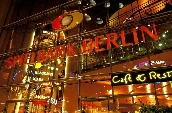 Europe, Germany, Berlin. Potsdamer Platz, Spielbank Berlin Casino