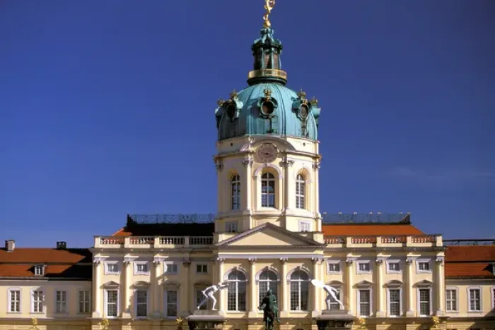 Framed Print : Europe, Germany, Berlin. Schloss Charlottenburg, exterior view of palace Framed Print : Europe, Germany, Berlin. Schloss Charlottenburg, exterior view of palace