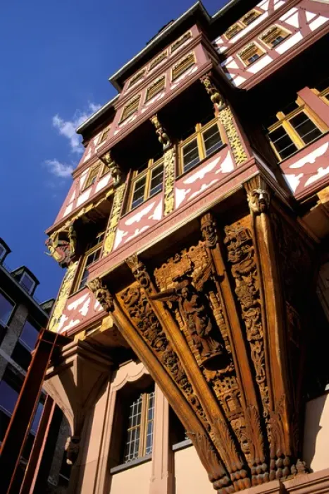 Framed Print : Europe, Germany, Frankfurt. Architecture Framed Print : Europe, Germany, Frankfurt. Architecture