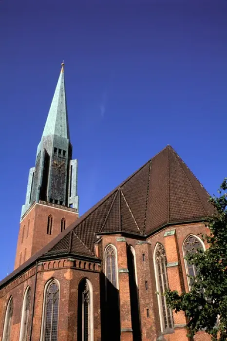 Framed Print : Europe, Germany, Hamburg. Saint Jacobi Church
