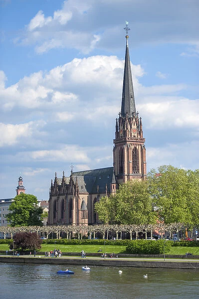 Europe, Germany, Hessen, Frankfurt, DreikoIonigskirche, church