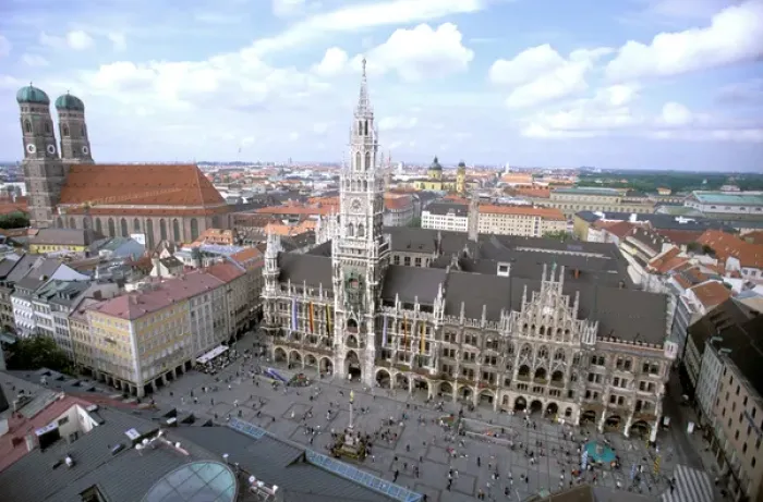 Framed Print : Europe, Germany, Munich, Glockenspiel Framed Print : Europe, Germany, Munich, Glockenspiel