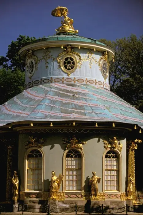 Framed Print : Europe, Germany, Potsdam. Park Sanssouci, Chinese teahouse Framed Print : Europe, Germany, Potsdam. Park Sanssouci, Chinese teahouse