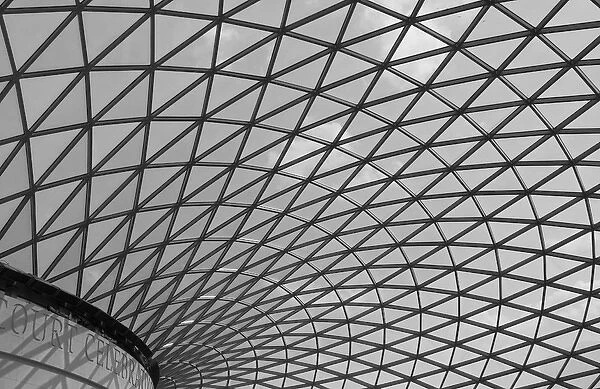 Europe, Great Britain, London. Roof of British museum
