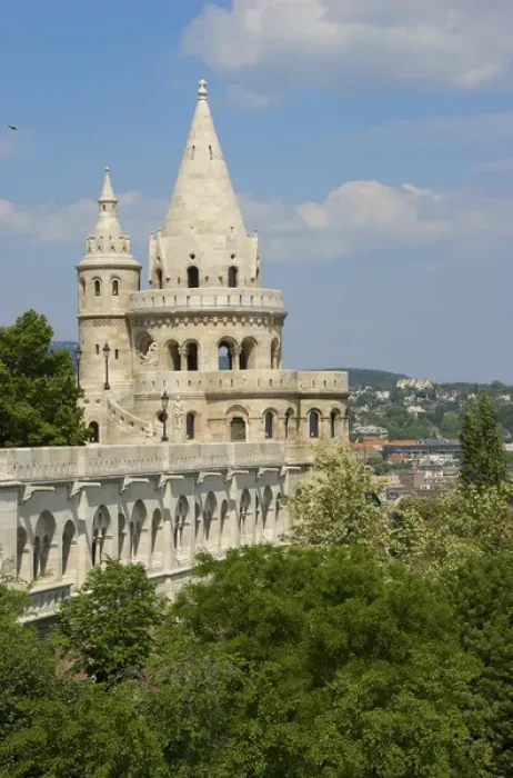 Framed Print : Europe, Hungary, Budapest, Buda, Castle Hill, towers of Fishermans Bastion Framed Print : Europe, Hungary, Budapest, Buda, Castle Hill, towers of Fishermans Bastion