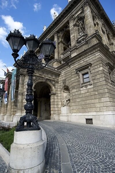 Europe, Hungary, Budapest, Hungarian State Opera House exterior