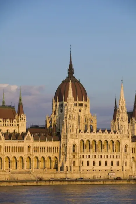 Framed Print : Europe, Hungary, Budapest. Parliament Building on Danube River Framed Print : Europe, Hungary, Budapest. Parliament Building on Danube River