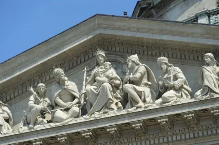Framed Print : Europe, Hungary, Budapest, Pest, St. Stephens Basilica, detail Framed Print : Europe, Hungary, Budapest, Pest, St. Stephens Basilica, detail