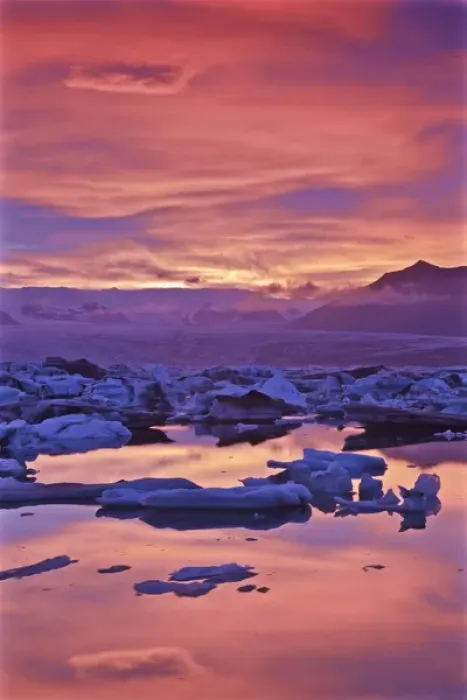 Framed Print : Europe, Iceland, Jokulsarlon Glacier Lagoon