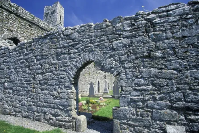 Framed Print : Europe, Ireland, County Clare. Corcomroe Abbey Framed Print : Europe, Ireland, County Clare. Corcomroe Abbey