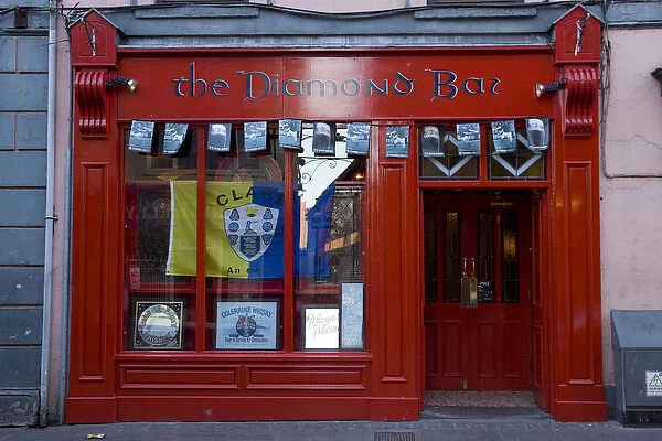 Europe, Ireland, Ennis. Colorful front of a pub. Credit as: Wendy Kaveney  /  Jaynes