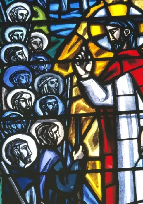Framed Print : Europe, Ireland, Galway. This stained glass window in St. Nicholas Cathedral, Galway Framed Print : Europe, Ireland, Galway. This stained glass window in St. Nicholas Cathedral, Galway