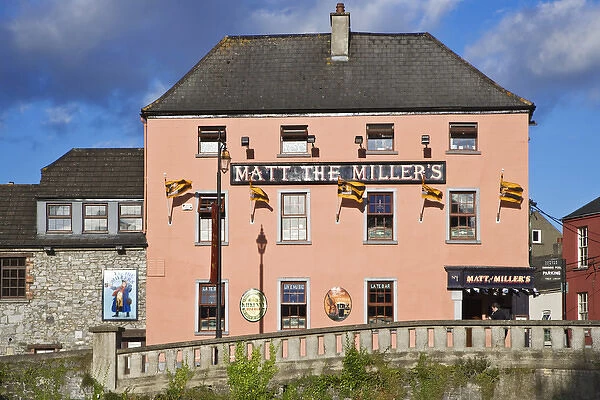Europe, Ireland, Kilkenny. Exterior of Matt the Millers pub. Credit as: Dennis