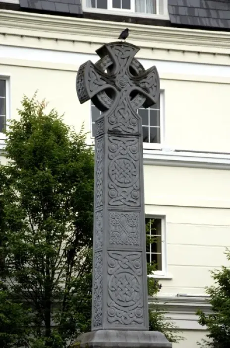 Framed Print : Europe, Ireland, Killarney. Celtic cross. THIS IMAGE RESTRICTED - Not available to U Framed Print : Europe, Ireland, Killarney. Celtic cross. THIS IMAGE RESTRICTED - Not available to U