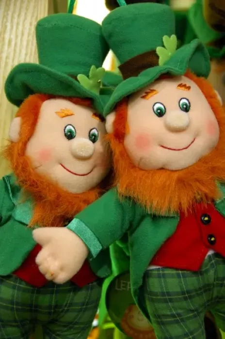 Framed Print : Europe, Ireland, Killarney. Famous Blarney Woollen Mills, leprechauns. THIS IMAGE