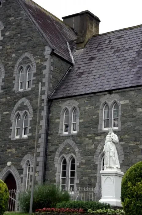 Framed Print : Europe, Ireland, Killarney. Franciscan Friary church. THIS IMAGE RESTRICTED - Not available to U Framed Print : Europe, Ireland, Killarney. Franciscan Friary church. THIS IMAGE RESTRICTED - Not available to U