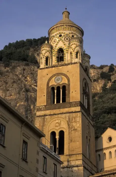 Framed Print : Europe, Italy, Campania, Amalfi Belltower of Duomo di Sant Andrea (11th C Framed Print : Europe, Italy, Campania, Amalfi Belltower of Duomo di Sant Andrea (11th C