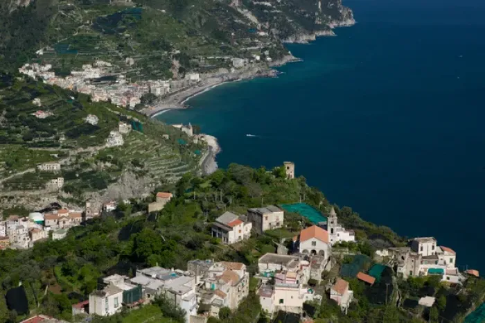 Framed Print : Europe, Italy, Campania, (Amalfi Coast), Ravello: View of the Amalfi Coastline Framed Print : Europe, Italy, Campania, (Amalfi Coast), Ravello: View of the Amalfi Coastline