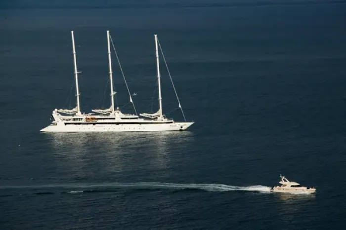 Framed Print : Europe, Italy, Campania (Amalfi Coast) Amalfi: Three Masted Cruise Ship Framed Print : Europe, Italy, Campania (Amalfi Coast) Amalfi: Three Masted Cruise Ship