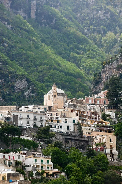 Europe, Italy, Campania (Amalfi Coast) POSITANO: Town View  /  Daytime