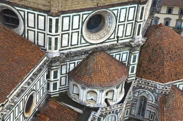 Framed Print : Europe; Italy; Florence; Basilica di Santa Maria del Fiore