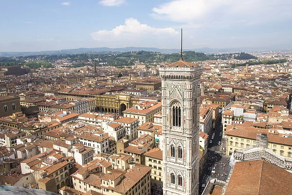 Europe, Italy, Florence. View from Duomo cupola