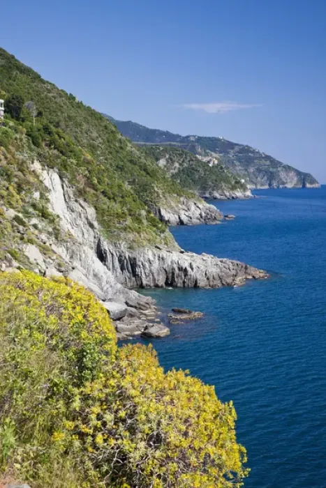 Framed Print : Europe, Italy, Liguria region, Cinque Terre. The coastline of the Cinque Terre as Framed Print : Europe, Italy, Liguria region, Cinque Terre. The coastline of the Cinque Terre as