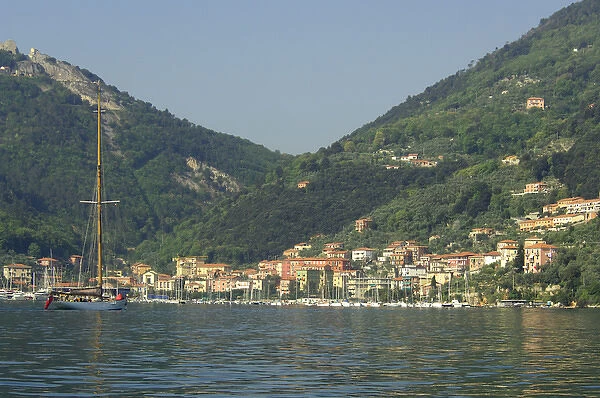 Europe, Italy, Liguria region, Ligurian Sea, La Spezia. Popular port city, gateway to Cinque Terre