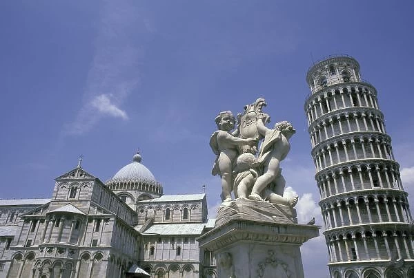 Europe, Italy, Pisa, Leaning Tower of Pisa